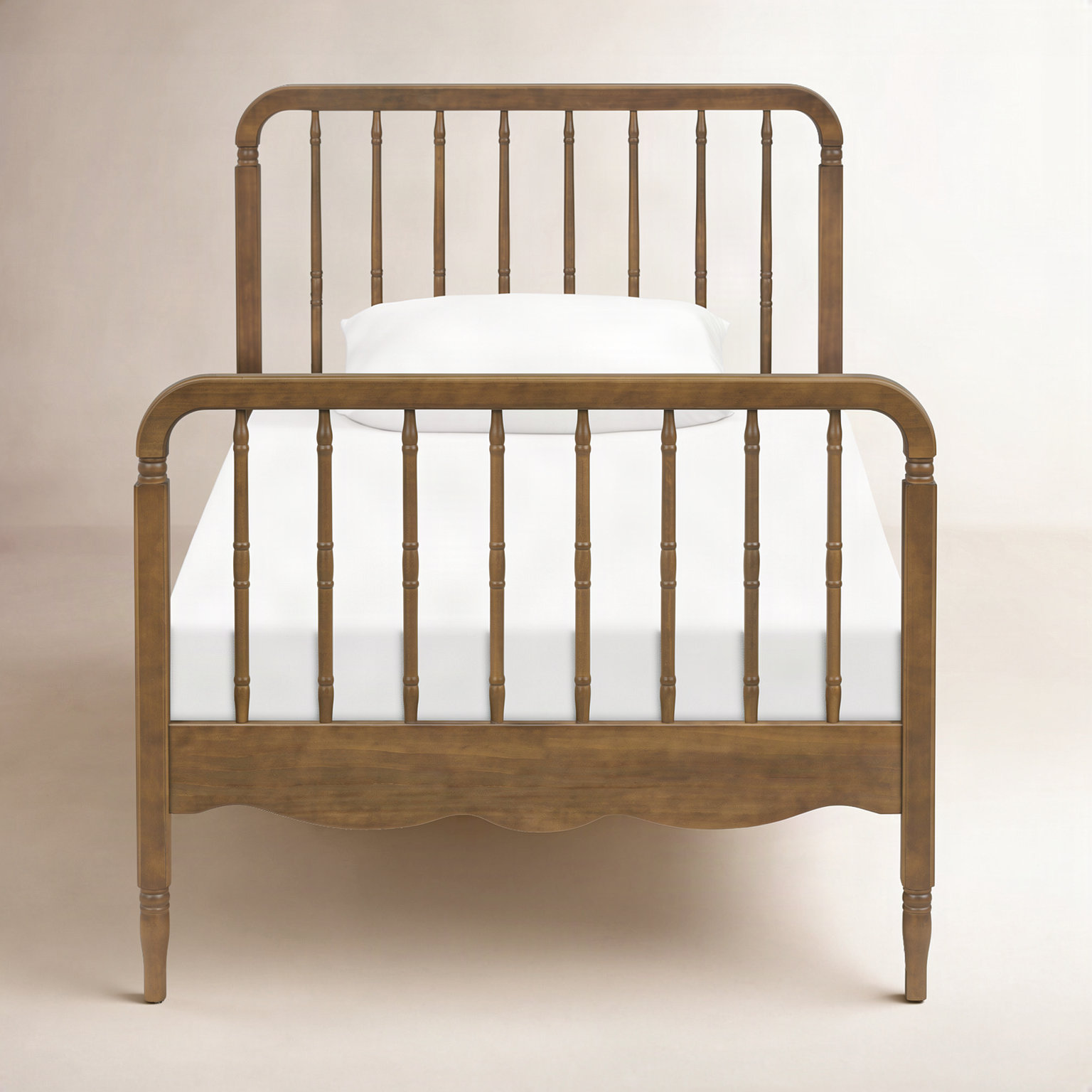 Liberty Bed, Twin, Natural Walnut