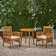 Engelman 2 - Person Round Outdoor Dining Set with Cushions