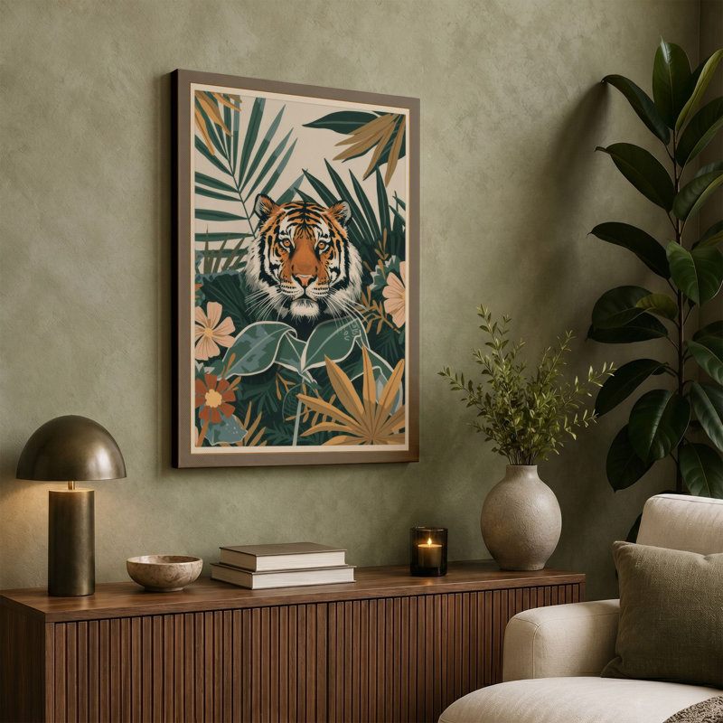 Print, 24x16 - 61.0 x 40.6 cm, Ochre Border