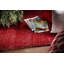 Tapis rond rouge en polyester 8 'Heather-9766319