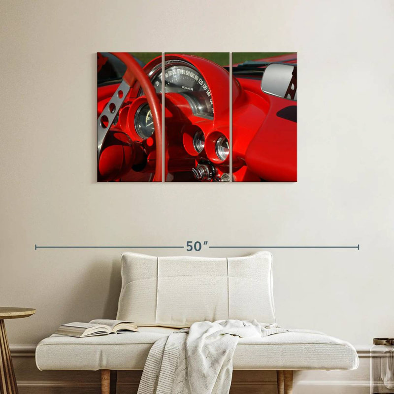 Mehar Sports Car Dashboard, 24" H x 38" W