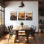 3 Piece Wrapped Canvas Print-14567277