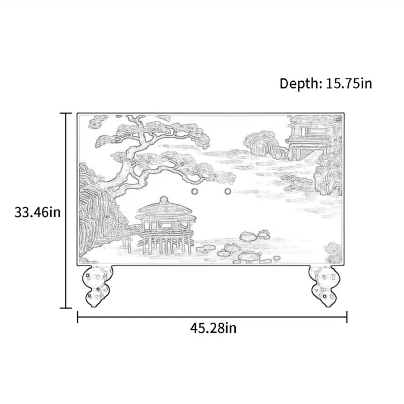 Armoire d'appoint, Noyer