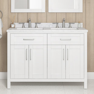 Ensemble de meuble-lavabo double 48 po OVE Decors Tahoe