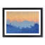 Sunrise over the Mountains in Abstract - Picture Frame Graphic Art Print-55724369-55724370