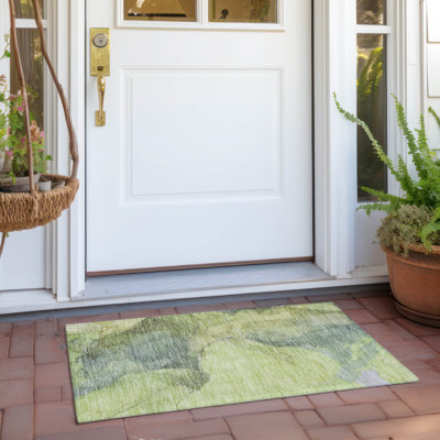 Tapis vert intérieur / extérieur lavable à la machine Xhevrie