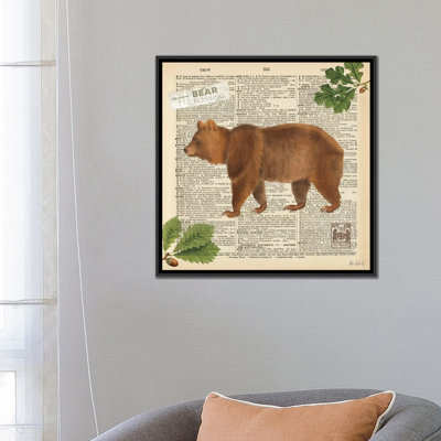 Ii, impression sur toile tendue Lodge Collage
