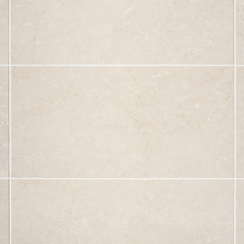Botticino Extra Light 12 In. X 24 In. Marble Floor And Wall Tile (12.26 Sq. Ft. / Case)