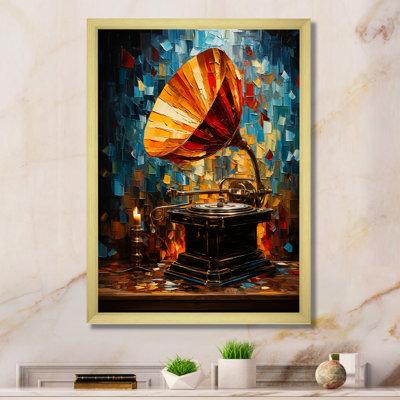 Cohby Phonograph Mosaic - Reproduction