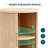 Mosser Round Fluted End Table With Sliding Tambour Door And Storage Shelf (Set Of 2)-114543763