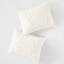 Ensemble de couvre-lit matelassé en chenille à franges médaillon en coton écru, taille King/Cal King-136112140