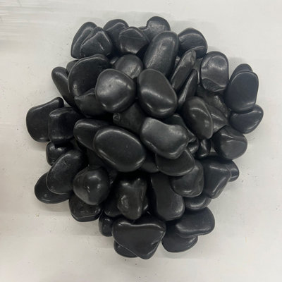 38lbs  Polished River Pebbles, 2-3 Inch Smooth White Natural Decorative River Rocks ,aquarium Fish Tank Vase Filler Potted Plant Garden Landscaping Indoor Outdoor Decor