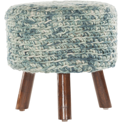 Ullery Solid Wood Accent Stool