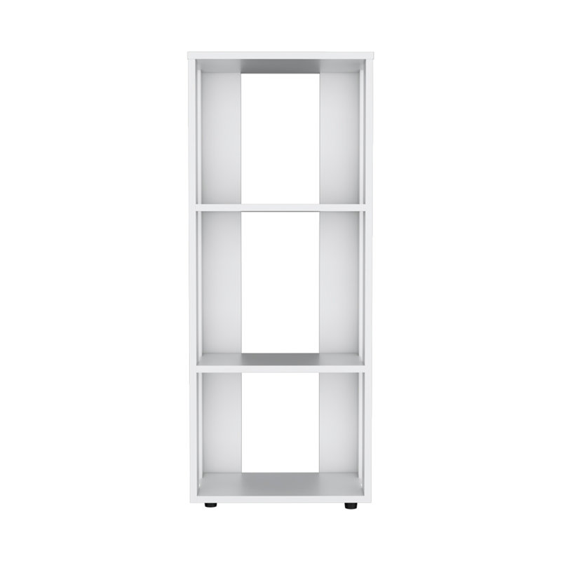 Bibliothèque Newmanstown, bureau, blanc, Blanc