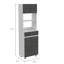 Pembrooke 2-Shelf 1-Drawer Microwave Pantry Cabinet-1423443470