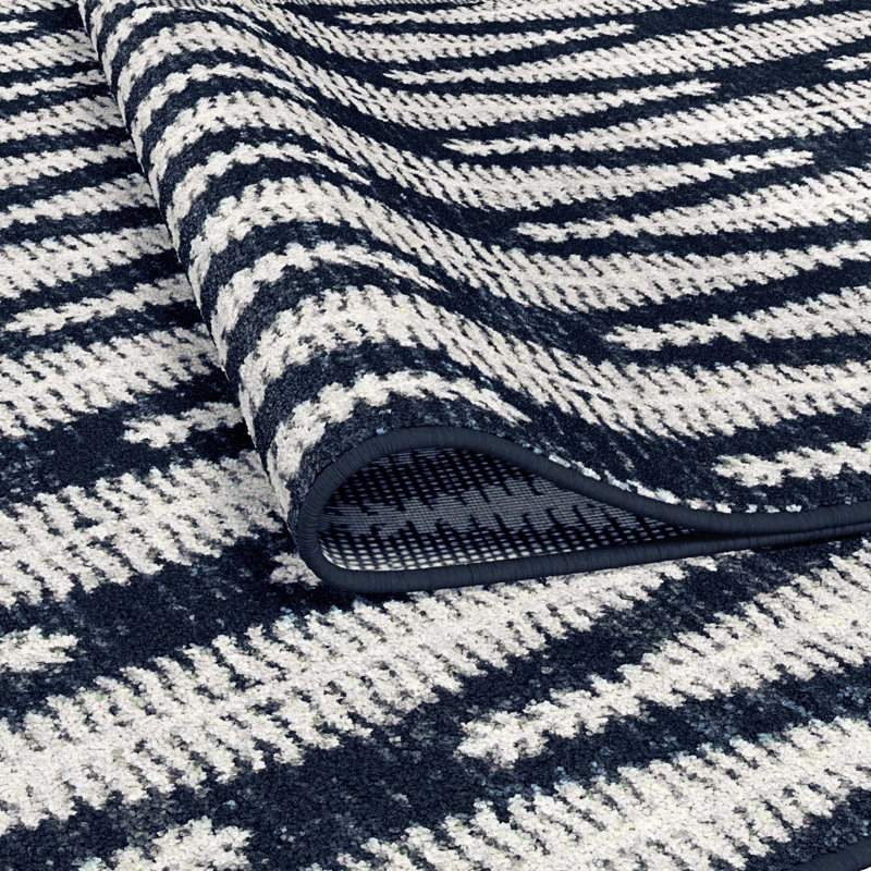 Kika Viscose Geometric Rug