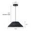 Luminaire suspendu simple Ratten Led