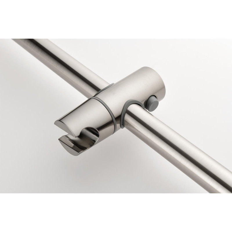 Shower System With Shower Head, Hand Shower, Slide Bar, Bodysprays, Shower Arm, Hose, Valve Trim, And Lever Handles