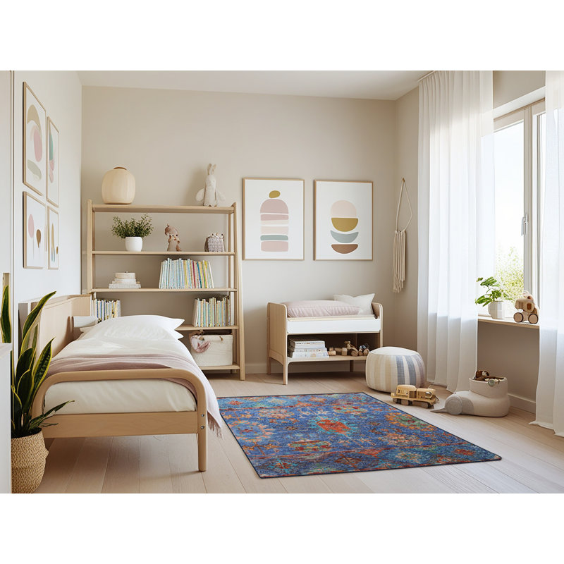 Tapis bleu, Rectangle 3 pi x 5 pi