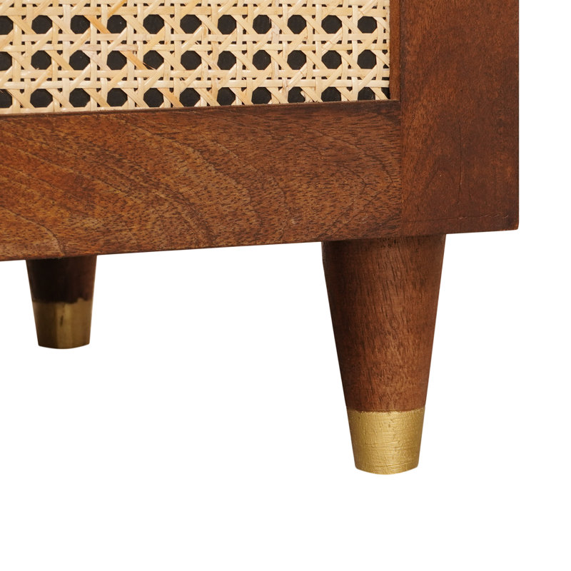 Solid Wood Coffee Table with Storage