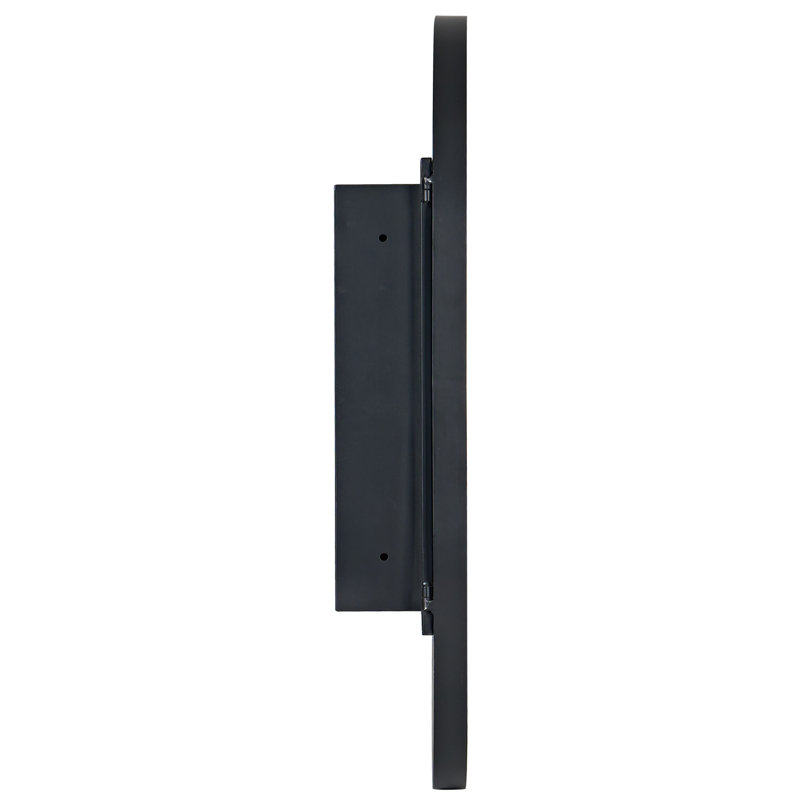 21'' W 34'' H Recessed Medicine Cabinet, Black