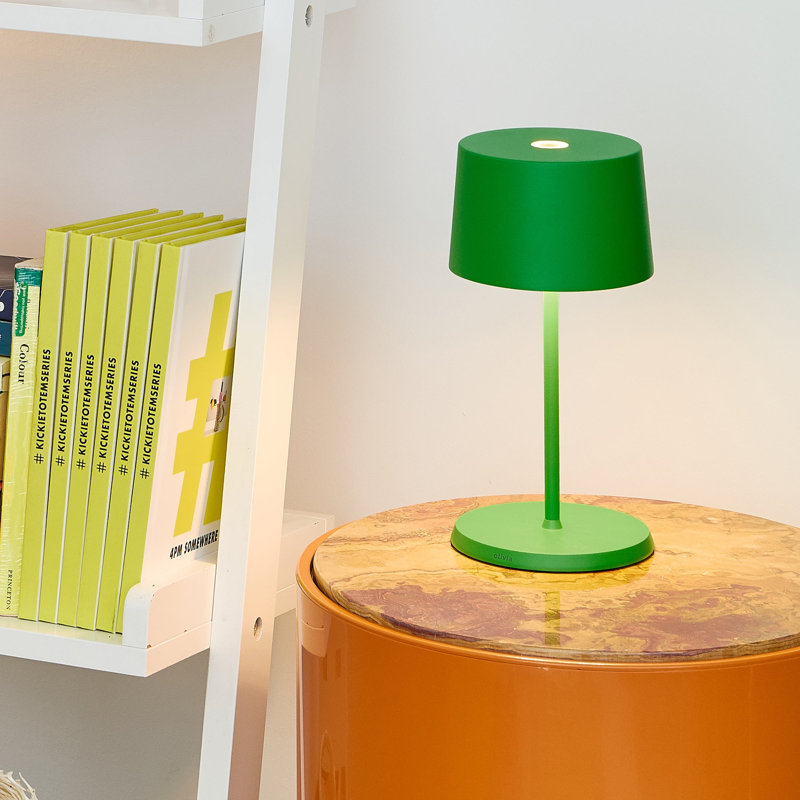 Olivia Pro Mini Table Lamp, Apple Green