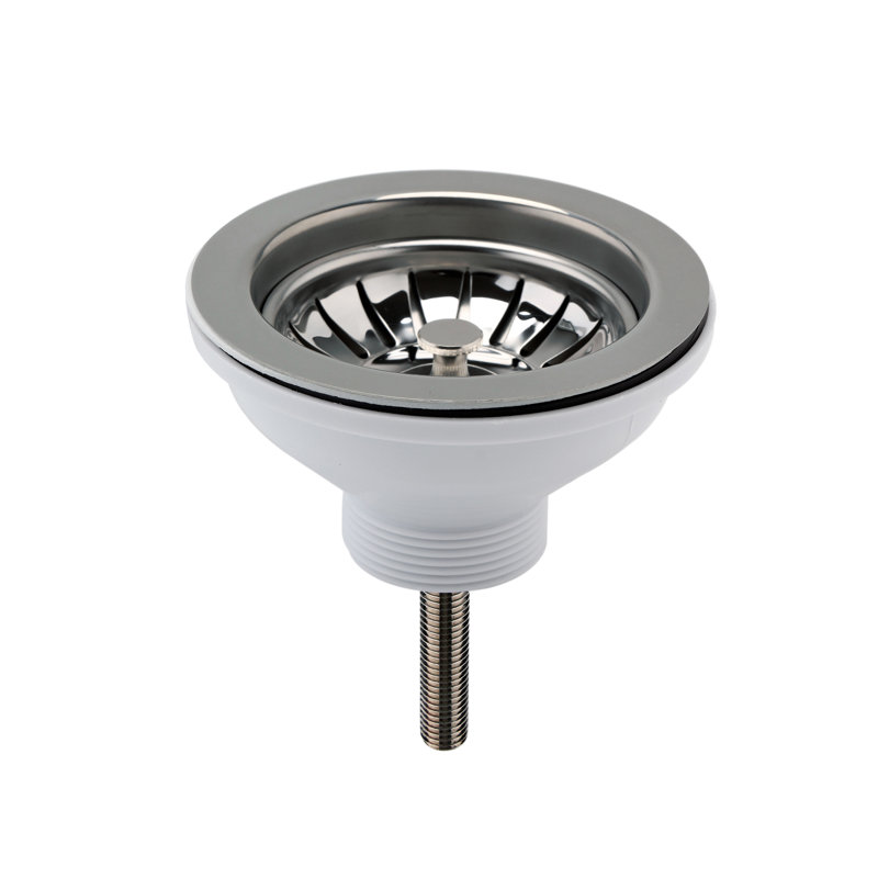 Basket Strainer, Brushed Nickel