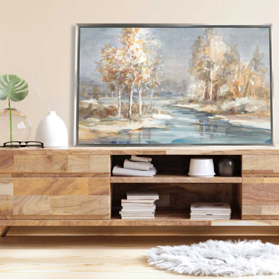 " Flowing River " Painting Print