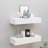vidaXL Drawer Shelf MDF, Metal Compact Drawer Shelf-1611901804-1611901793