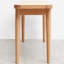 Banc en bois massif Burlywood