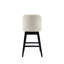2 pivotants de 360 degrés - couleur crème. Conception moderne pour la salle à manger. Fabriqué avec des matériaux. Une expérience d'assise confortable. 21,41 po de largeur, 37,75 de hauteur, 45,19 lb de poids de paquet de 2 couleurs,