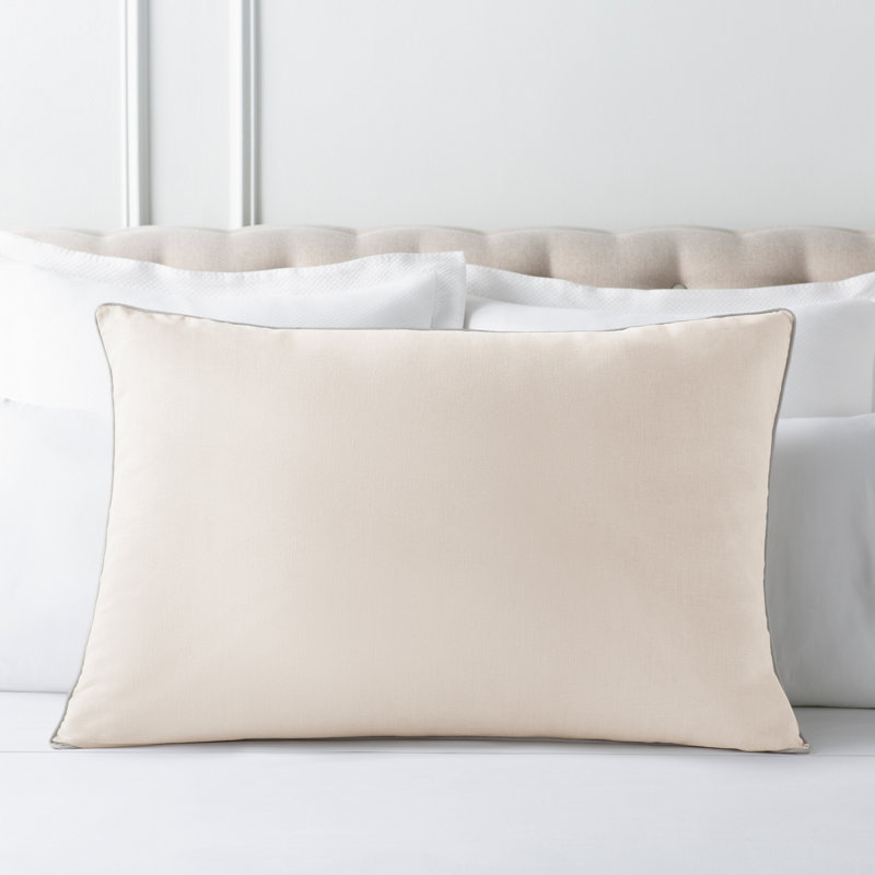 Mandalay Pillow Cover & Insert, White, 26" x 36"