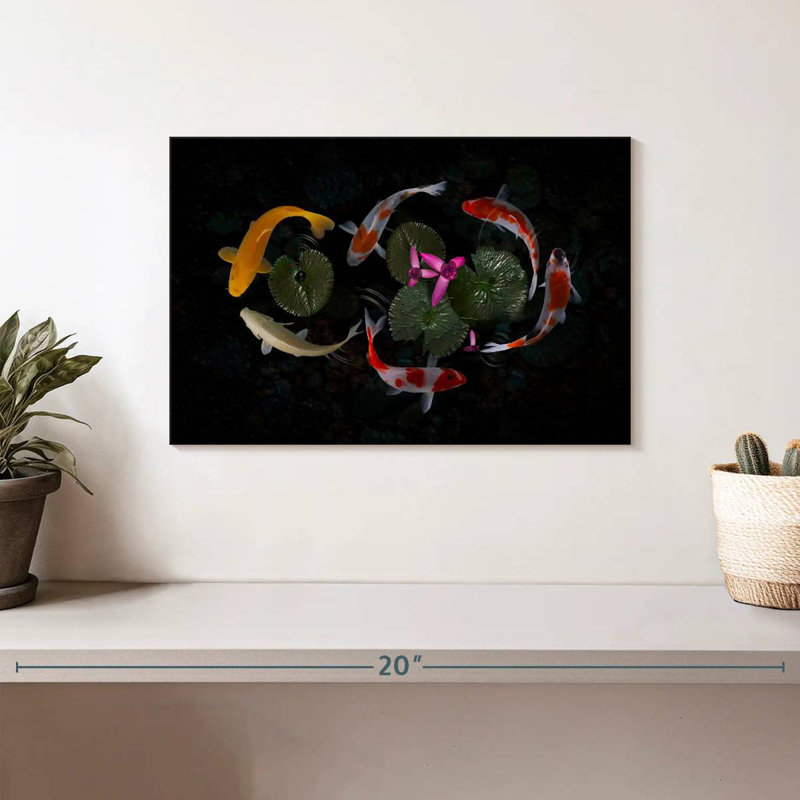 Brampt Koi Fish Pond, 8" H x 12" W