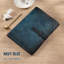 Cahier en cuir vintage réutilisable A5 avec fentes pour cartes et porte-stylos-131571957