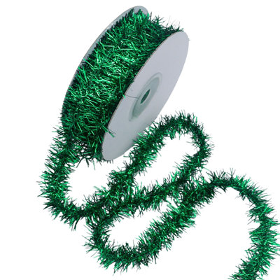 Christmas Decorations Christmas Ribbon Sparkly Ribbon for Christmas Gift Wrapping Wreath Tree Ornaments DIY Holiday Decorations