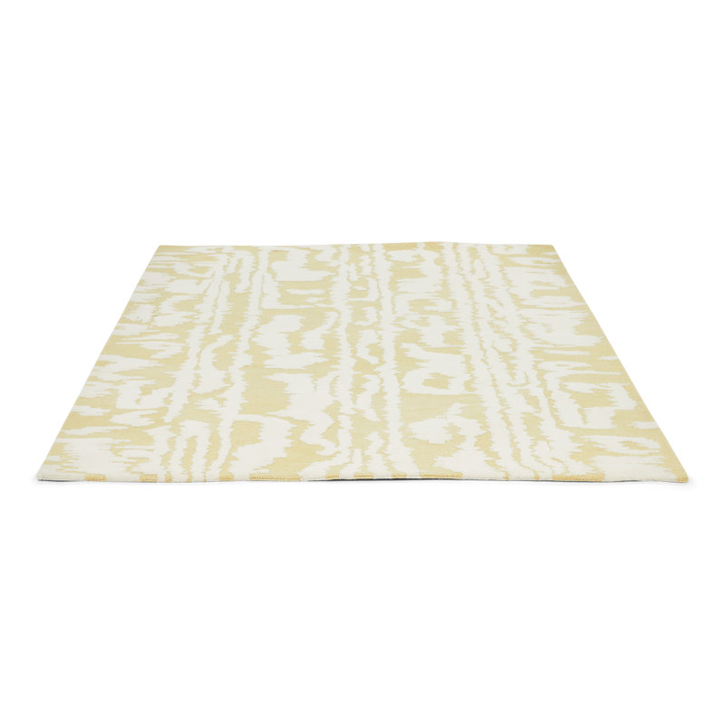 Hand Tufted Wool Abstract Area Rug, Rectangle 8'2" x 11'6"