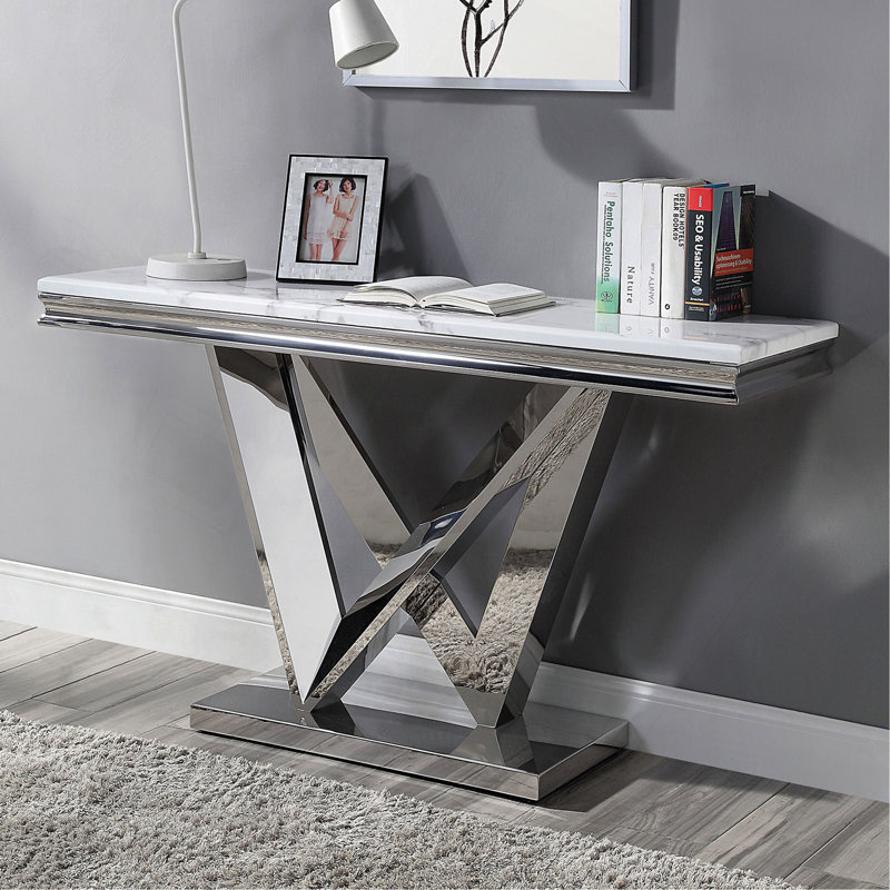 Table de canapé moderne Glam Style