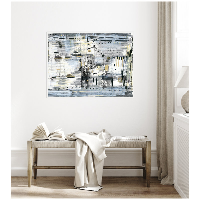 Impression sur toile encadrée Brookyln Bridge par Leah Nadeau