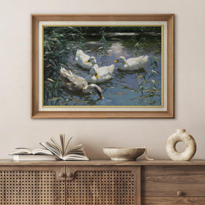 Bird " Grazing Animals Farmland Barn "