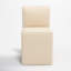 Chaise rembourrée avec roulettes Mendy-98676089