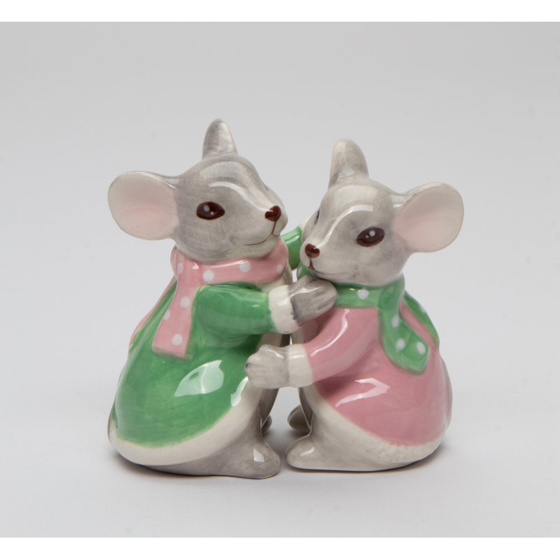 Souris de Noël sel et poivre
