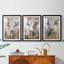 ANIMALS Series CXL - Impression encadrée sur mesure de qualité supérieure - 3 pièces-1489468632-1489468634