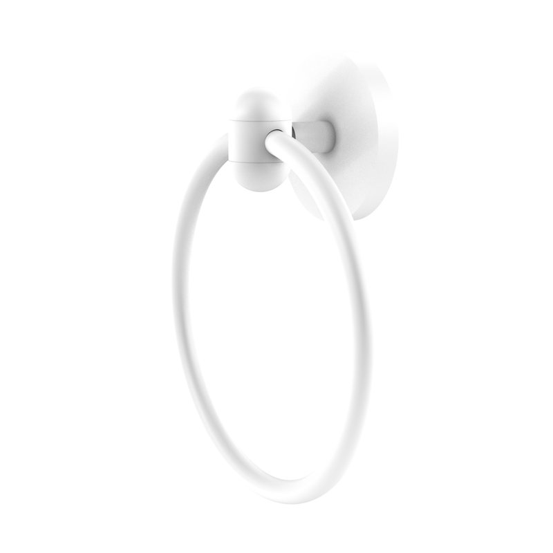 Anneau à serviettes Itzhak, Blanc mat