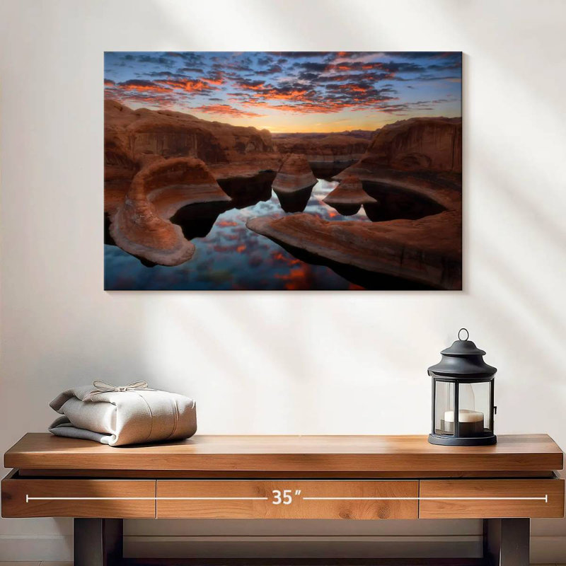 Alvord Quiet Lake Powell, 16" H x 24" W
