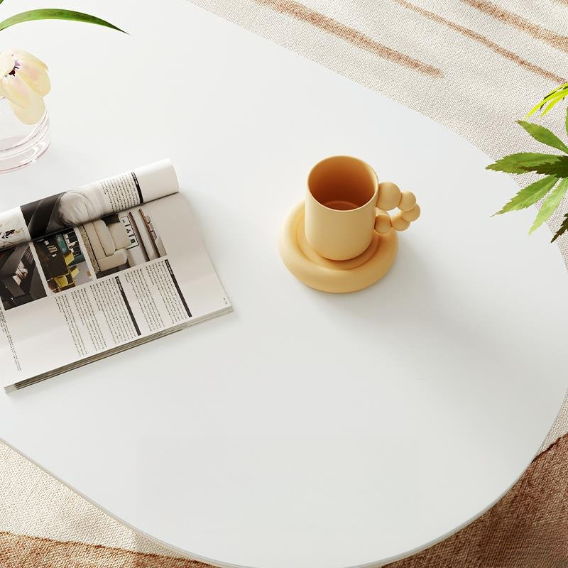 Combinaison de table de bout Rock Rock, Blanc