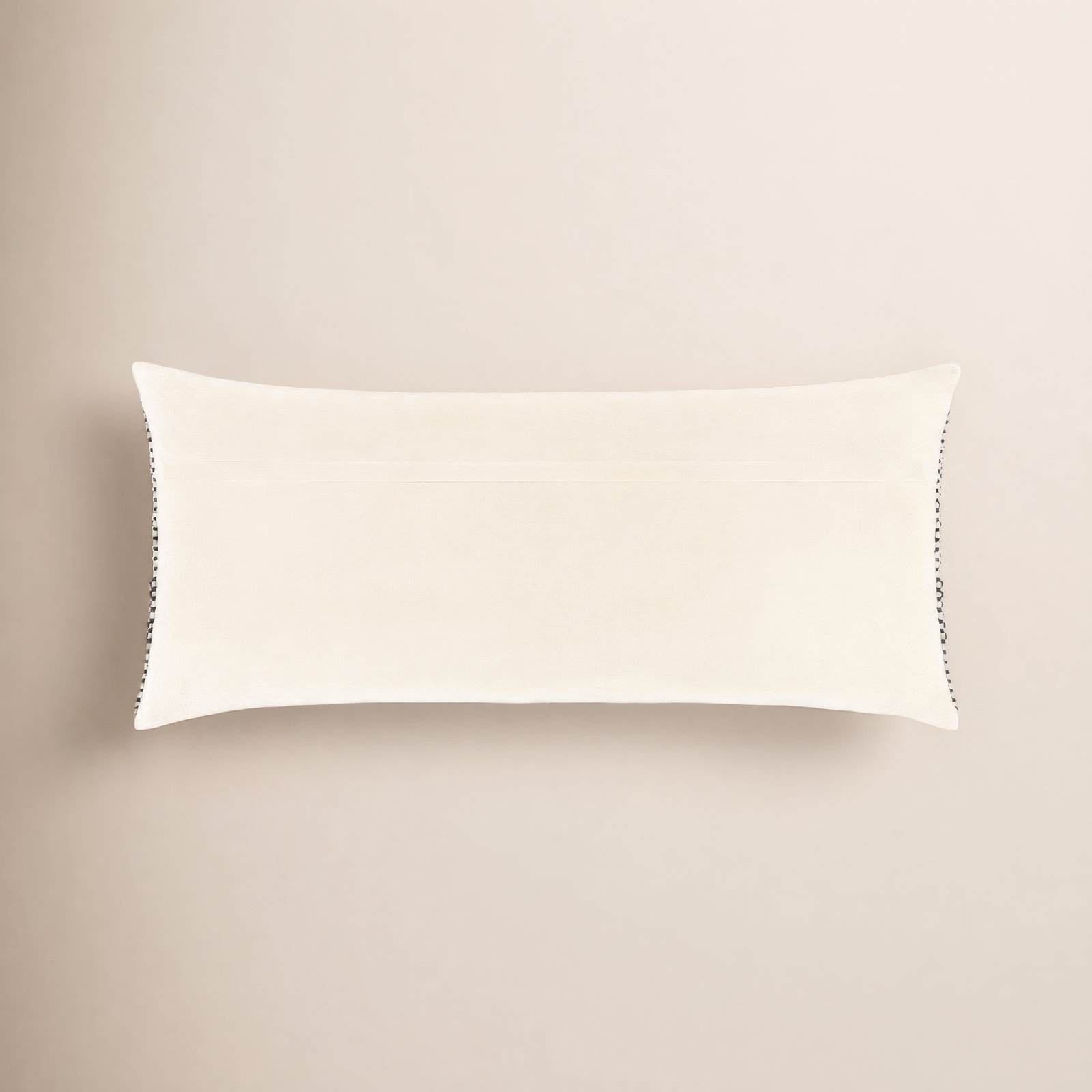 Sefarina Striped Wool Lumbar Throw Pillow, Down