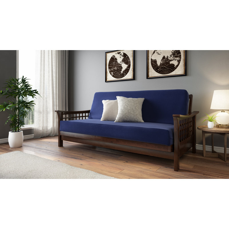 Trelli Futon Frame, Black Walnut, Full