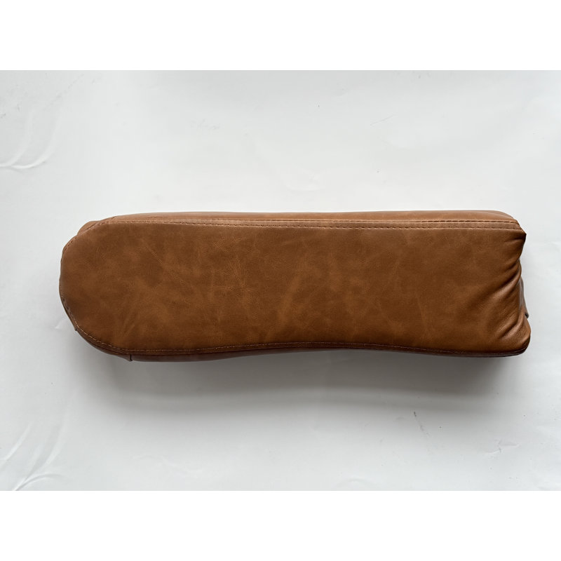 Fauteuil inclinable électrique à oreilles droite, Brun