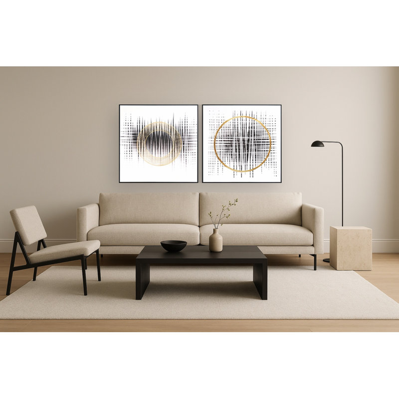 Ensemble d'art mural sur toile Gilded Harmonics