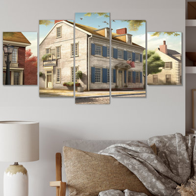 Ensemble de 5 décorations murales